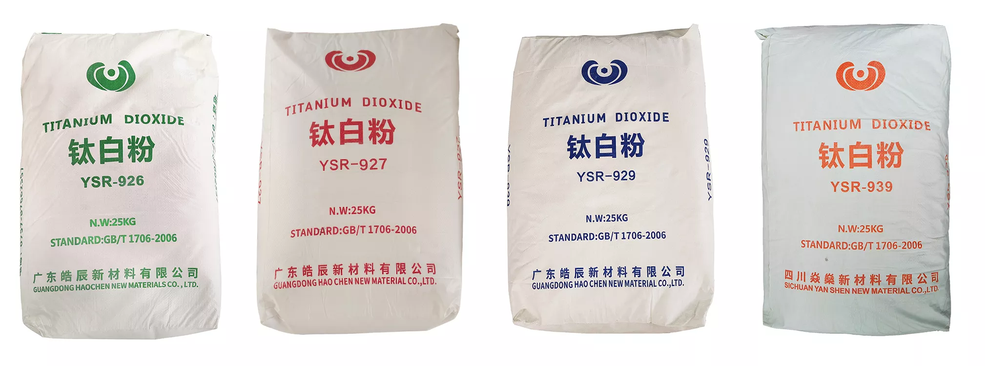 Plastic use Rutital Titanium dioxide